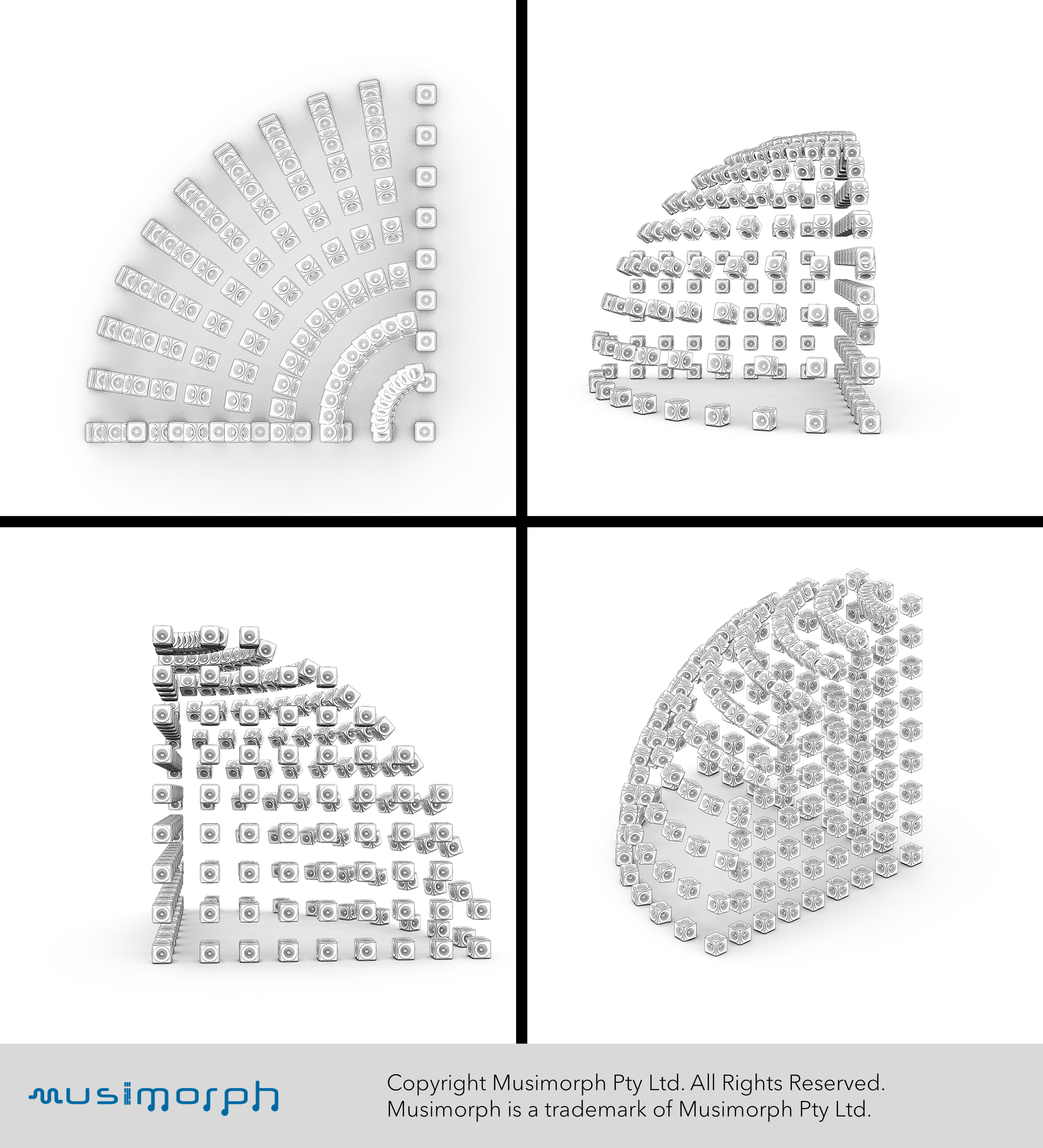 Octant speaker array