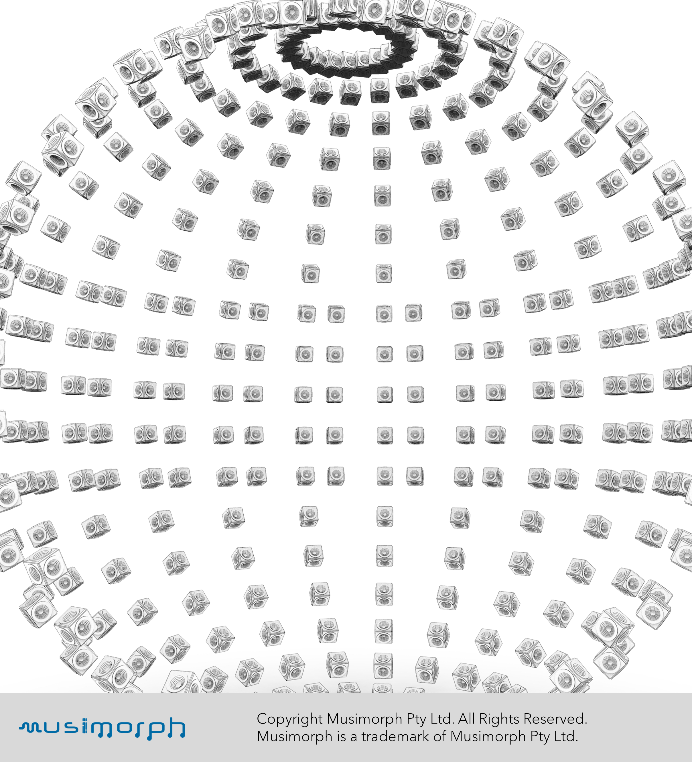 Speaker array sphere